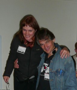 Sunday artist with Peter Watts