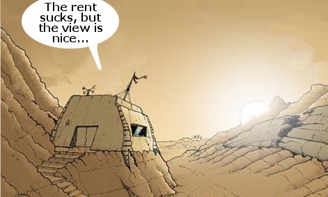 Living in a bunker...