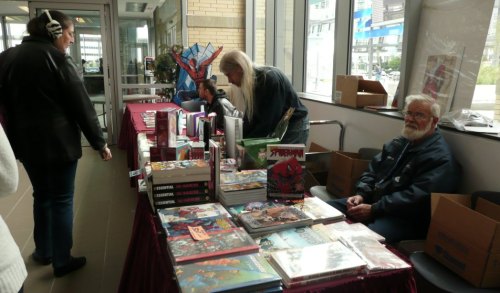 Image Collections table at the Mississauga Bookfest