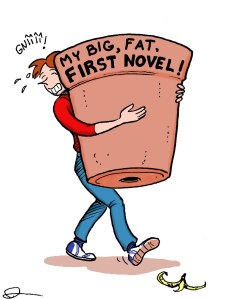 Carrying a heavy novel project!