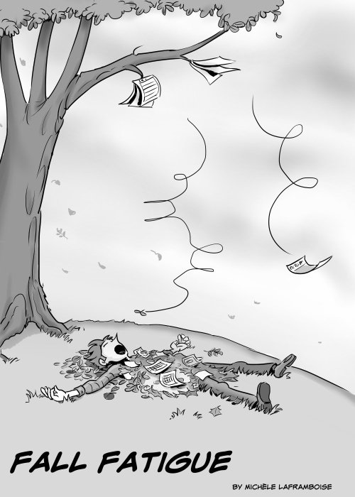 Leaves and deadlines fallling